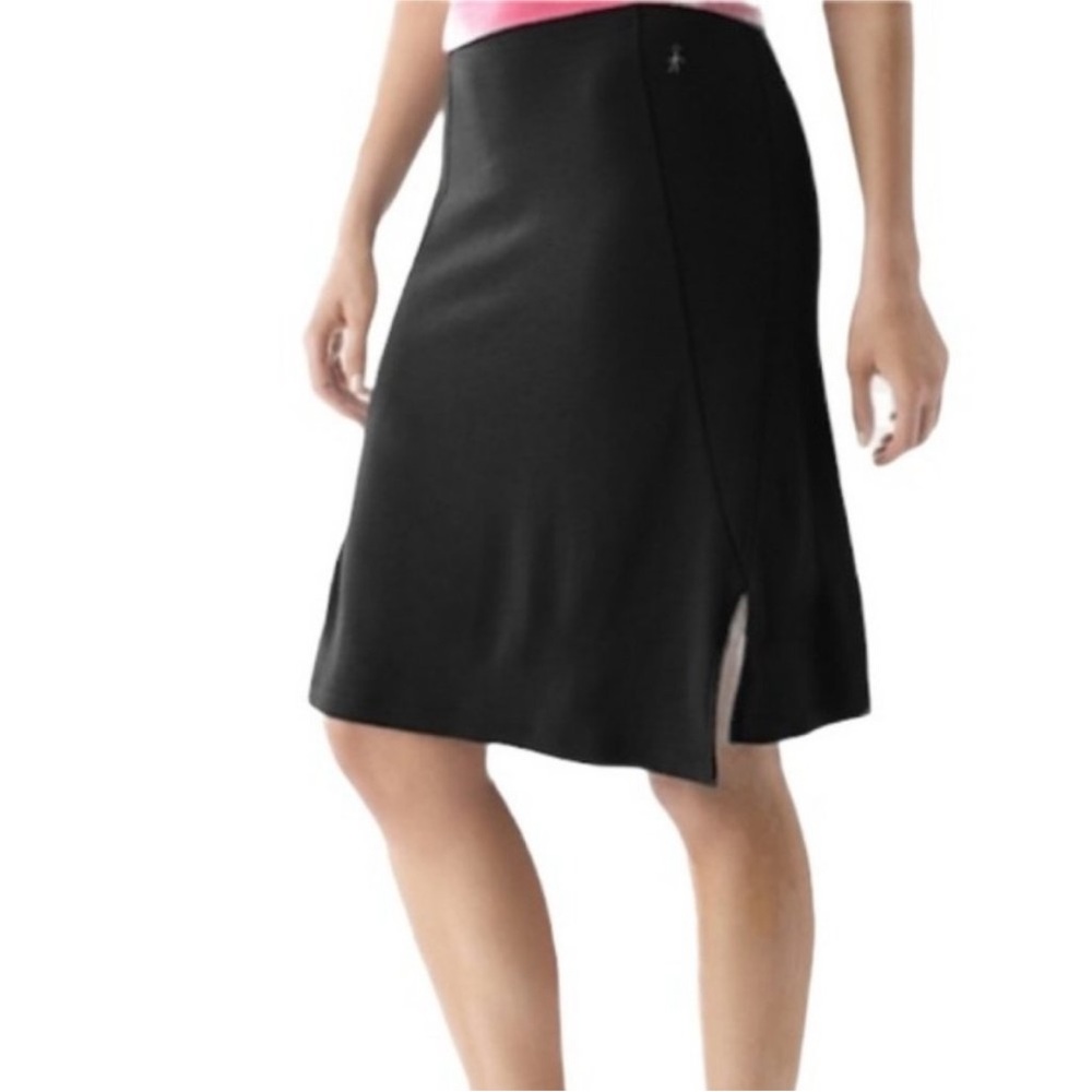 Smartwool Sanitas A-line Asymmetrical Black Skirt Women’s Small Outdoors Casual